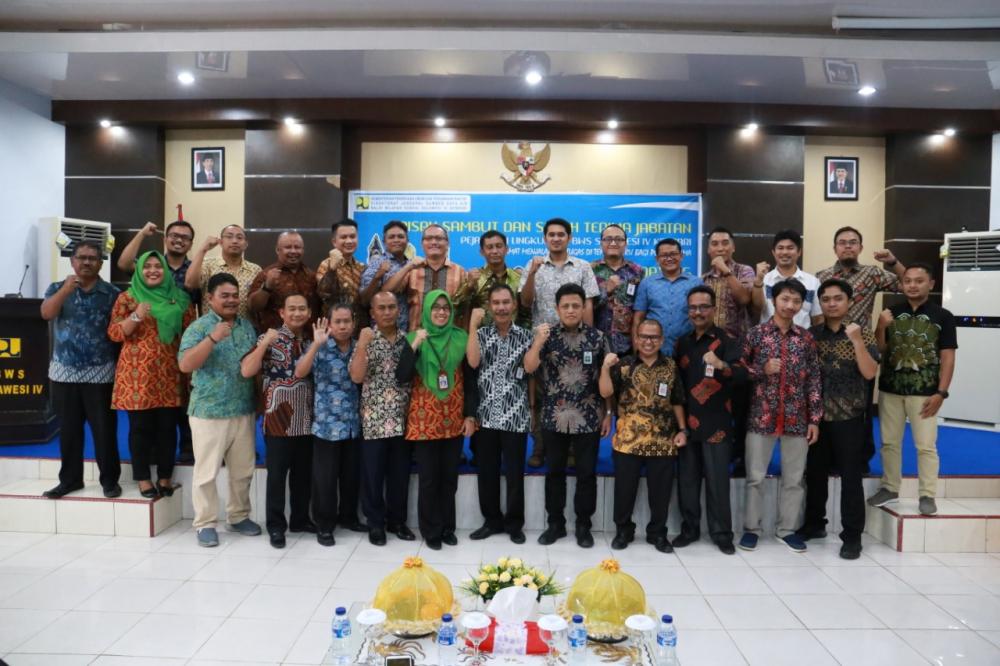 PISAH SAMBUT DAN SERAH TERIMA JABATAN KEPALA SATKER DAN PPK DI LINGKUP BWS SULAWESI IV KENDARI TAHUN 2019